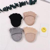 露趾 黑色不加护垫(1双) 1-3双春夏季五指袜女士半掌袜棉脚垫隐形袜套高跟鞋露脚趾鱼嘴袜