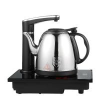FD14 单炉 茗茶小镇自动上水壶不锈钢电热水壶烧水壶三合一电茶炉茶具