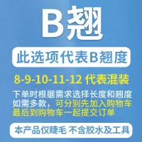 交叉款 8mm 0.07Y型睫毛yy一秒开花郁金香编织网状自动爱情网睫毛种植假睫毛
