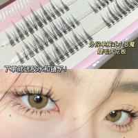 尖尾款 11mm 分段式单簇cos小恶魔漫画假睫毛自然仿真已剪开嫁接仙子毛平价女