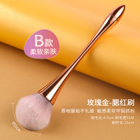 B款玫瑰金-腮红刷 人造纤维 散粉刷大号超大蓬松化妆刷套装平价学生少女软毛刷高级感初学者