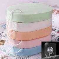 挂绳[珍珠]2.0厘米-送粘钩2片 不带盒子 洗脸海绵洁面扑海藻绵宝宝洁面擦脸卸妆脸扑细腻柔软深层清洁面擦