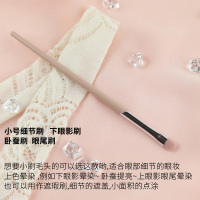20小号眼影卧蚕刷 人造纤维 沧州化妆刷粉色萌动少女心化妆刷套装眼影刷软毛鼻影刷子化妆套装