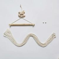 木马+木棍(送迷你无痕钉)-S8Z 发夹收纳壁挂北欧风实木卡通发带儿童房收集女童彩虹挂墙编织发箍