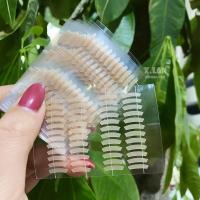 蕾丝网状双眼皮贴局部微调款 半截无痕自然隐形持久肉色仙女贴