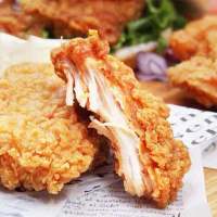 盈泰鸡排汉堡专用裹粉鸡腿堡炸鸡商用油炸半成品空气炸锅食材10片