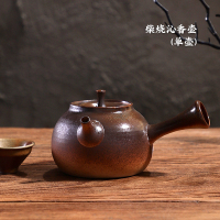 柴烧沁香单壶 电陶炉煮茶壶迷你复古泡茶煮水烧水壶家用茶炉陶瓷陶壶商用煮茶器
