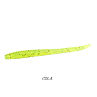 A色蚯蚓面条虫[80mm]20条 面条虫软饵路亚蚯蚓软虫假饵淡水卷尾浮水翘嘴桂鳜鱼轻舞白身钓鱼