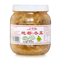 [1瓶]冬菜(尝鲜装) 地都冬菜500g 潮汕特产乐落食调味品 砂锅粥潮州风味天津冬菜杂咸