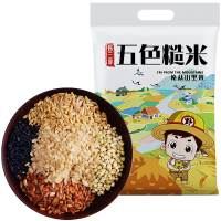 五色糙米2500g(含脱氧剂不生虫) 健身五色米5斤五谷杂粮饭粗粮主食七色糙米八宝粥米组合饭三色