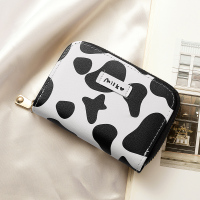 纯牛奶色-9卡位(防消磁) 可爱驾驶证件拉链卡包女士风琴女式学生韩版防消磁卡套零钱一体包