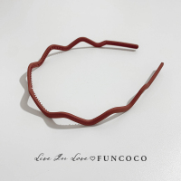 橘色 简约牛油果绿色带齿防滑洗脸韩国发箍碎发束发带压发头箍发饰头饰