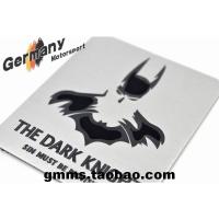 汽车用黑色蝙蝠侠黑暗骑士车标铝合金铭牌标牌车贴装饰贴标改装标