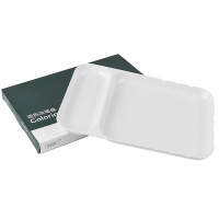 调色洗笔盘 获多福ABS波浪调色盘易清洗方形水彩大面积调色不聚水珠不易染色