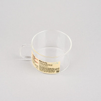 马克杯(小) 约220ml 日本MUJI无印良品透明玻璃马克杯水杯茶杯耐热量杯小巧可爱ins风