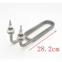 380V4KV勾式 蒸饭柜电热管蒸饭机蒸饭车加热管220V380V4KW12KW发热管电热棒双U