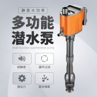 XL-46015W可伸缩高35- 46cm 圆鱼缸氧气泵过滤器一体水底上过滤系统设备免换水三合一净水循环