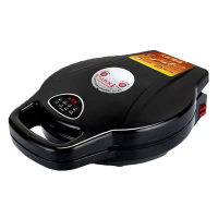 黑色30 1.5厘米内径26厘 电饼铛家用大双喜烤饼机煎饼机双面加热悬浮蛋糕机煎烤机电饼档