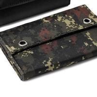 迷彩 ^_ 20W太阳能板便携式发电5折叠包手机电池宝野外应急快充电器电源板