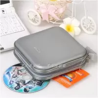 灰色 40片容量 雄业碟包CD包光盘包 大容量CD盒DVD收纳包碟片包光盘盒光碟包40片