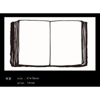 书页 moodtape木质印章第十五期mood墨水试色书页回忆信笺笔记打字机