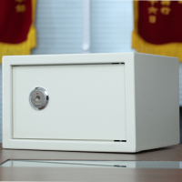 20钥匙白 川坤企业店20ED全钢入墙家用迷你保险柜办公电子密码锁保险箱小型