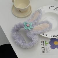 兔子发带 可爱紫色兔子耳朵无痕发带化妆洗脸专用洗漱敷面膜不掉束发箍女
