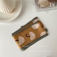 黄色小伞丝巾 秋冬款洋气时尚小长条丝巾女复古法式脖子装饰小领巾发带绑发头饰