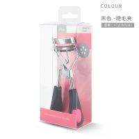 心形黑色 迷你便携睫毛夹局部假眼睫毛带梳子卷翘器化妆辅助工具