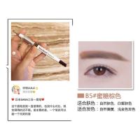 三合一眉笔B5蜜糖棕色 日本SANA莎娜常盘工业NEW BROWN旋转双头眉笔+眉刷 防水防汗显色