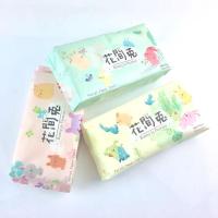 软绵绵!花间兔大豆纤维绵柔巾 洁面卸妆巾 无荧光80抽