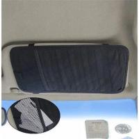 普通款-黑色 汽车cd包遮阳板套车载CD夹多功能车用碟片包光盘收纳袋卡片夹