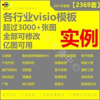 网络通信广电安防监控视频会议机房信息化亿图visio素材模板实例