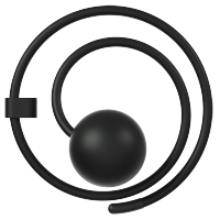 海德智能跳绳 1对PVC无绳硅胶球配件 星夜黑 不含包装及其他