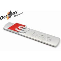 适用于奥迪汽车用改装sline车标铭牌标贴侧标翼子板标叶子板车贴