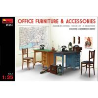 MiniArt 1/35 35564 场景配件 办公设备 家具 附属品