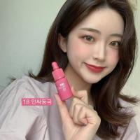 王霏霏推荐!韩国peripera菲丽菲拉墨水小奶瓶唇釉18号 丝绒哑光