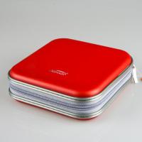红色CD包 容量40枚 买1个送1个 CD光盘箱DVD收纳箱碟片盒家用大容量cd箱黑胶唱片箱PS4光碟储存箱
