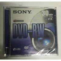 30分钟dvd-rw1片 Sony索尼30分钟dvd-rw可擦写光盘1.4g刻录盘摄像机专用空白碟单片