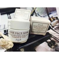 小样满200减50香港专柜Fresh天然玫瑰花瓣舒缓保湿面膜15ML20年