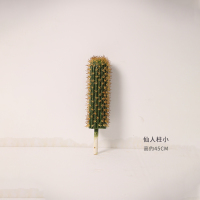 单叉圆柱仙人柱小号 仿真仙人掌造景大型植物盆栽仿真绿植室内景观植物装饰楼梯下造景