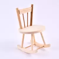 摇椅(半成品组件) 儿童DIY木工坊材料包幼儿园手工制作木工模型飞机汽车拼装半成品