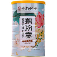 [试吃装]1罐 南京同仁堂桂花奇亚籽坚果藕粉羹500g罐装无糖速溶营养代餐粉儿童