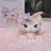 玲娜贝儿人偶积木 送拼装教程 乐高中国积木迪士尼玲娜贝儿小屋微颗粒高难度拼装模型女孩礼物