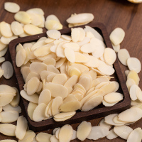 糯米船饼壳30只 焙小姐杏仁片巴旦木仁扁桃仁片糯米船专用甜品原材料diy烘焙100g