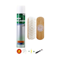 小麦色补色剂送刷子 7 小麦色补色剂护理上色去油污清洁大黄靴麂皮磨砂皮空军一号清洁剂