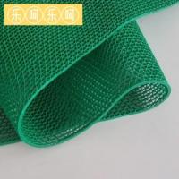 绿色 0.9米宽每米长单价[普通款] 水泥地面地垫拼接漏水防滑客厅橡胶垫卫生间浴室游泳池网格地垫子