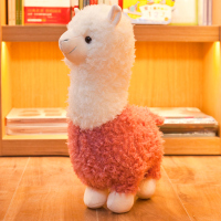 粉红色 38厘米《收藏加购优先发货》 可爱羊驼公仔毛绒玩具抱枕男生款睡觉布娃娃女孩安抚大号玩偶软萌