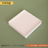 [无旋转盘]中号托盘-SF2700-1 盲盒收纳展示架泡泡玛特密林古堡手办娃娃收纳盒透明公仔防尘柜子