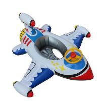 白色飞机(1-6岁) 带方向盘飞机游泳圈充气儿童坐圈游泳圈男孩宝宝座圈1-3-5-6岁